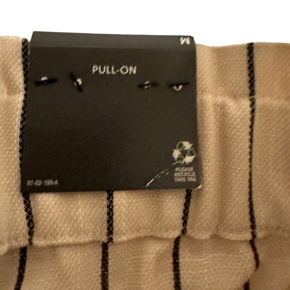 Worthington Tan Striped Ankle Pants - Picture 5 of 11